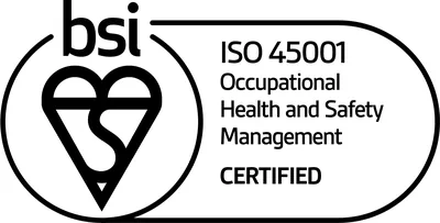 ISO 45001 certified — occupational health & safety